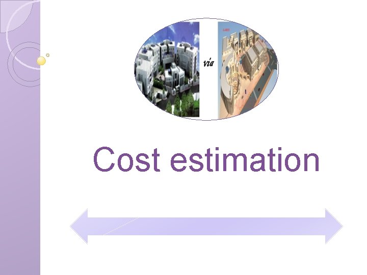 Cost estimation 