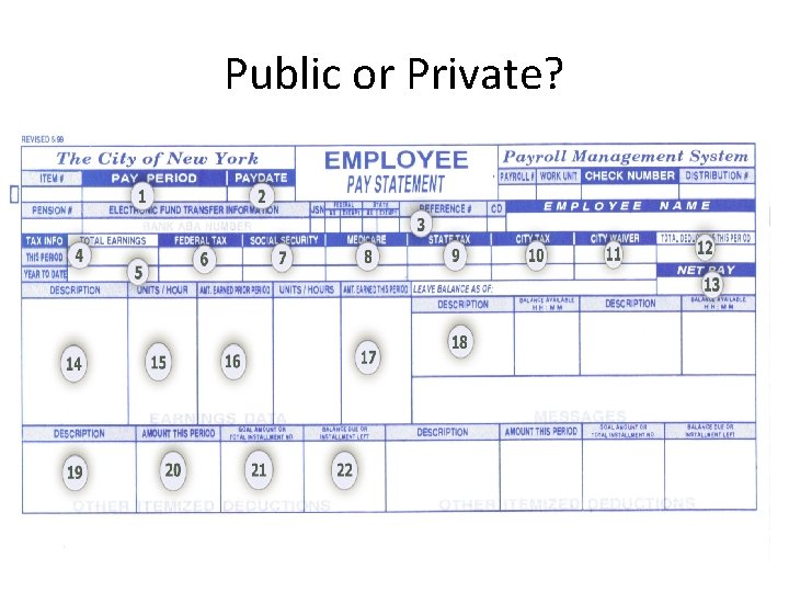 Public or Private? 