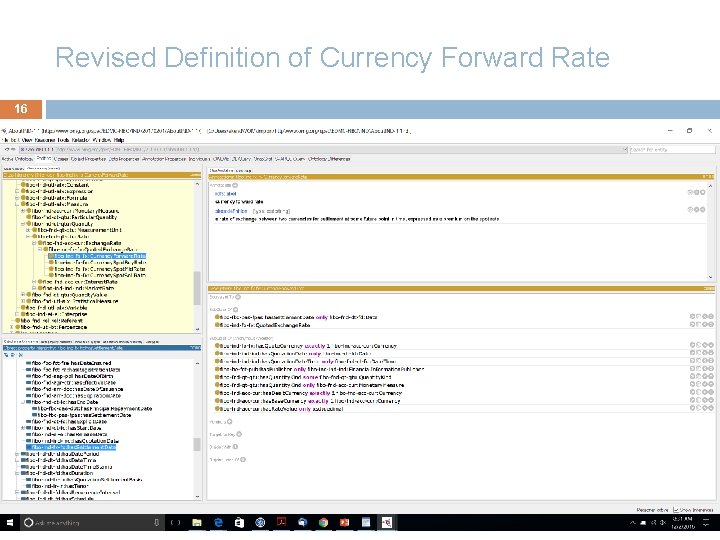 Revised Definition of Currency Forward Rate 16 