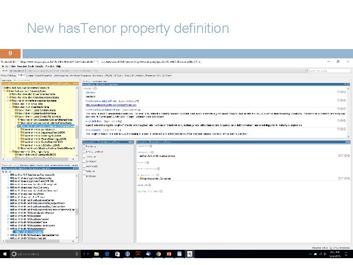 New has. Tenor property definition 9 