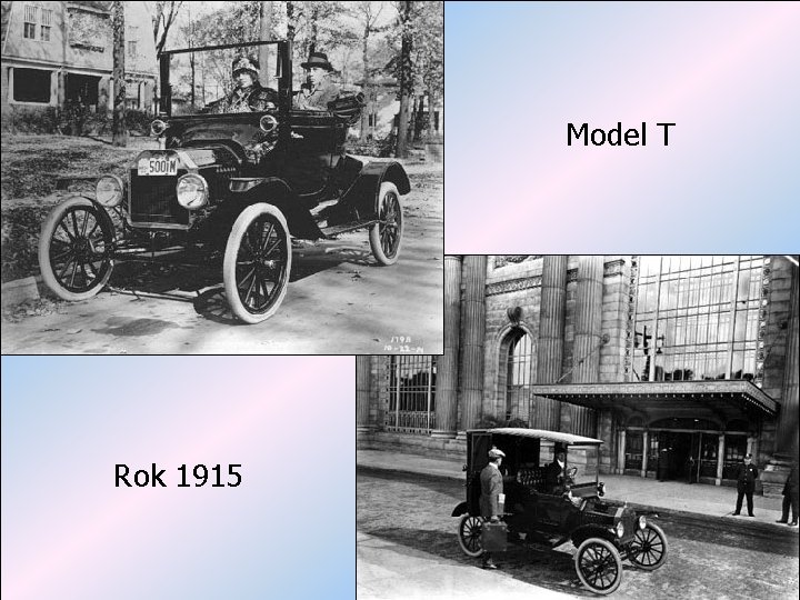 Projektowe uwarunkowania struktury organizacyjnej Model T Rok 1915 dr hab. Jerzy Supernat 