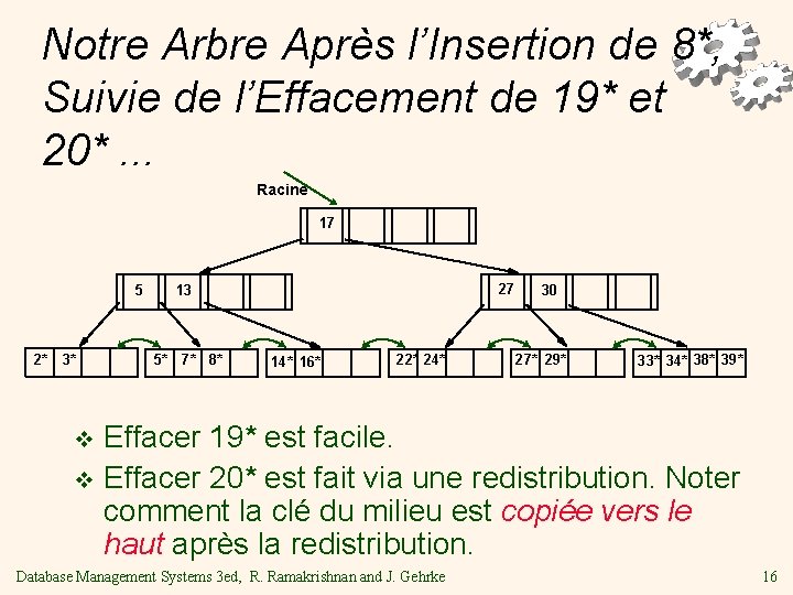 Notre Arbre Après l’Insertion de 8*, Suivie de l’Effacement de 19* et 20*. .