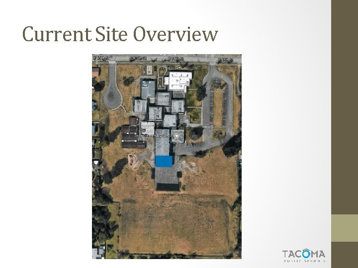 Current Site Overview 