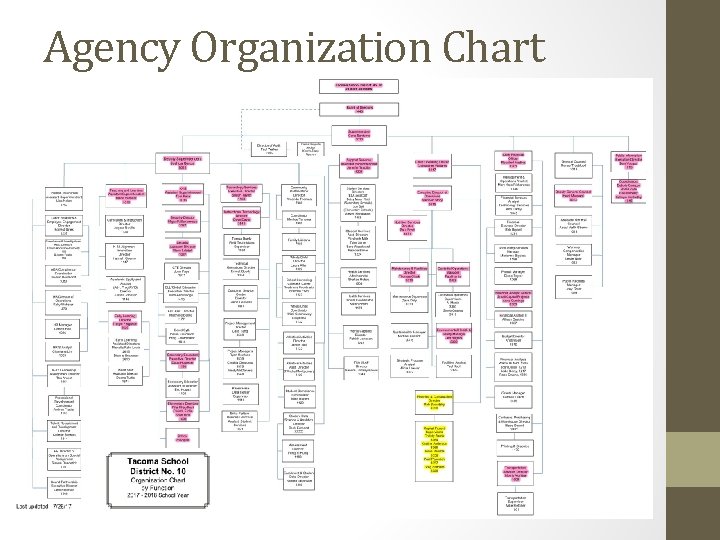 Agency Organization Chart 
