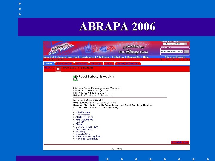 ABRAPA 2006 ABRAPA 2006