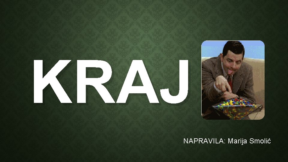 KRAJ NAPRAVILA: Marija Smolić 