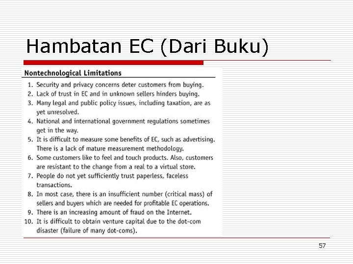 Hambatan EC (Dari Buku) 57 