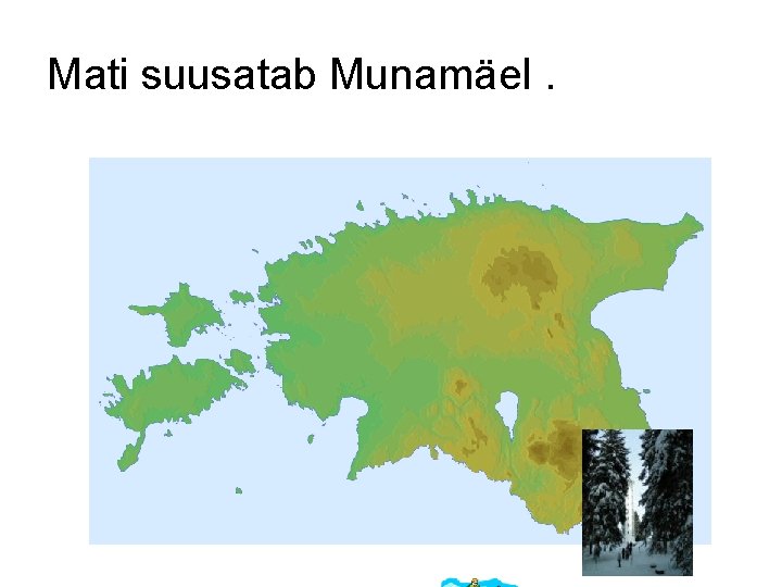 Mati suusatab Munamäel. • Tallinn 