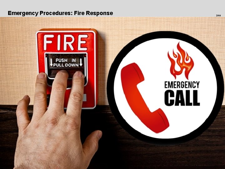 Emergency Procedures: Fire Response 2104 