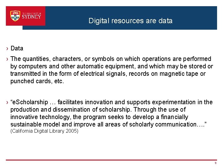Digital resources are data › Data › The quantities, characters, or symbols on which