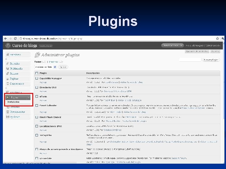 Plugins 