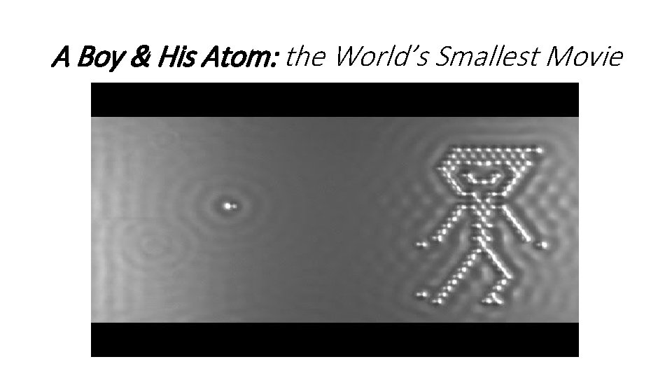 A Boy & His Atom: the World’s Smallest Movie 