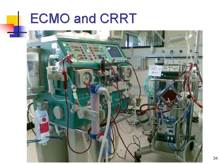 ECMO and CRRT 34 