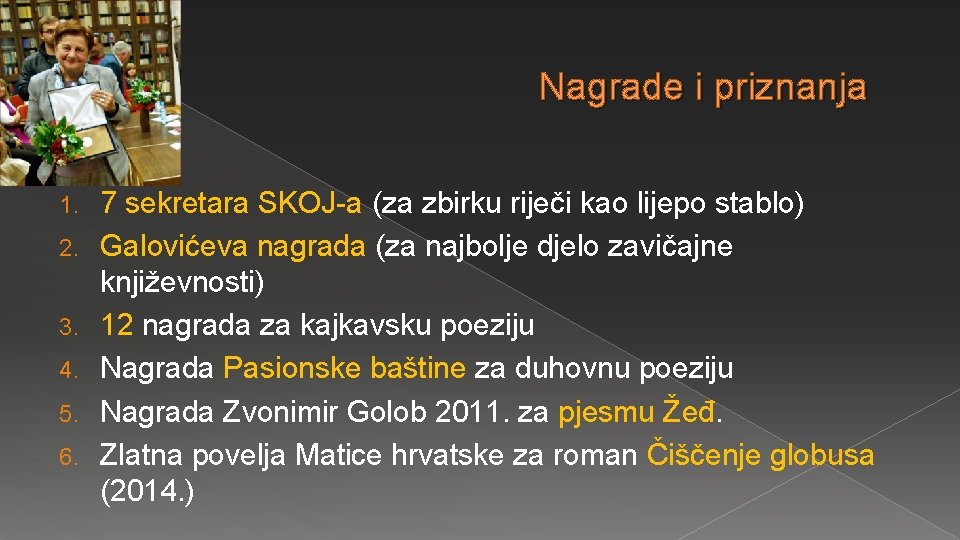 Nagrade i priznanja 1. 2. 3. 4. 5. 6. 7 sekretara SKOJ-a (za zbirku