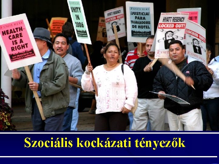 Szociális kockázati tényezők 