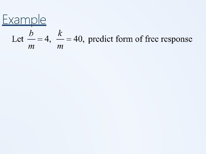 Example Example