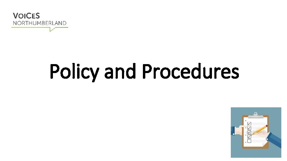 Policy and Procedures 