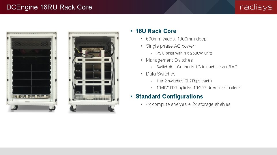 DCEngine 16 RU Rack Core • 16 U Rack Core • 600 mm wide