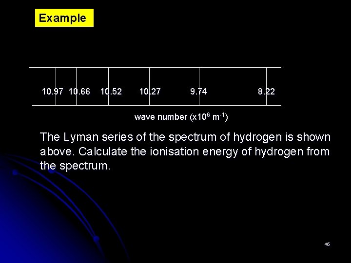 Example 10. 97 10. 66 10. 52 10. 27 9. 74 8. 22 wave