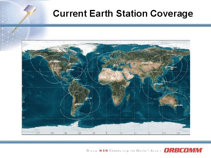 Current Earth Station Coverage 