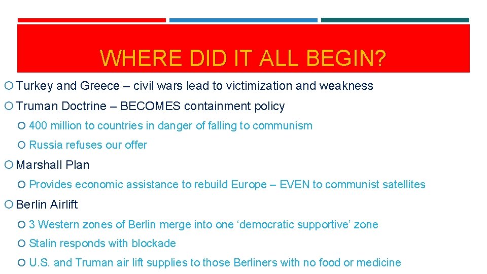 WHERE DID IT ALL BEGIN? Turkey and Greece – civil wars lead to victimization