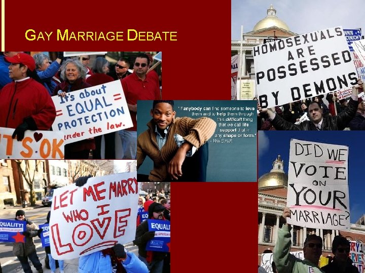 GAY MARRIAGE DEBATE 