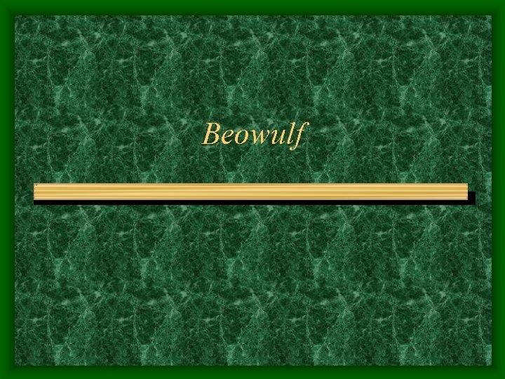 Beowulf 