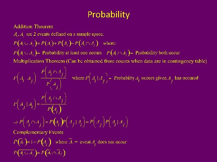 Probability 