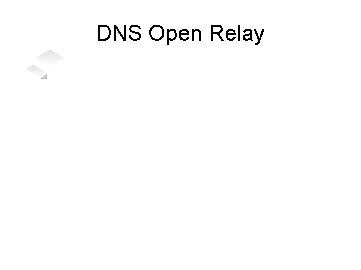 DNS Open Relay 