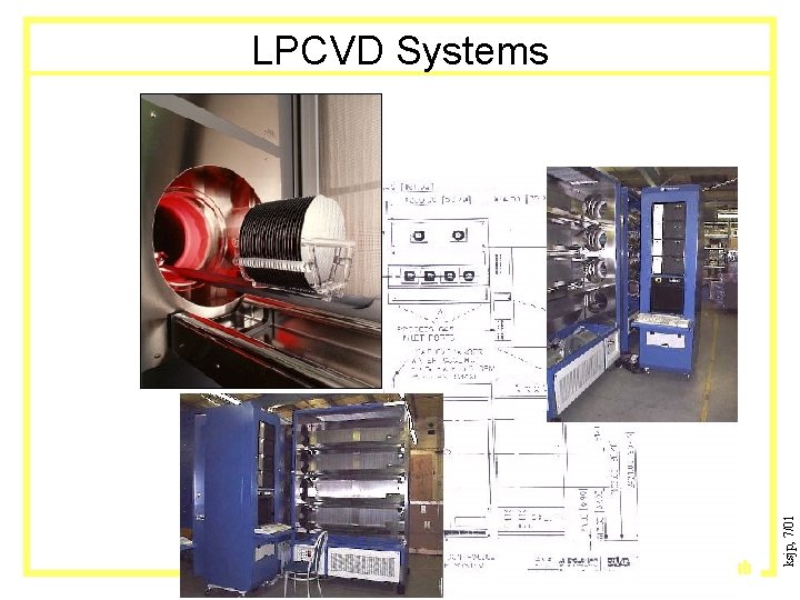 MEMS Design & Fab ksjp, 7/01 LPCVD Systems MEMS Design & Fab ksjp, 7/01 LPCVD Systems