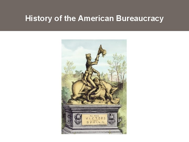 History of the American Bureaucracy 