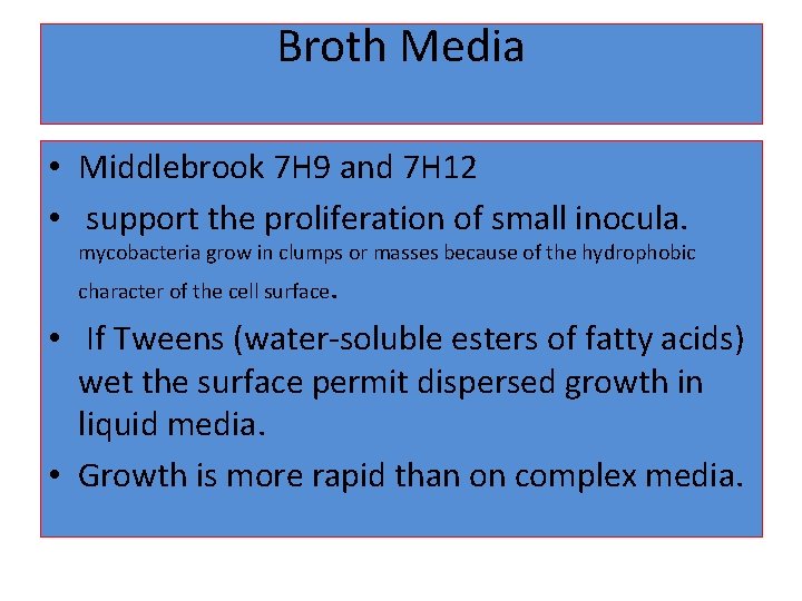 Broth Media • Middlebrook 7 H 9 and 7 H 12 • support the