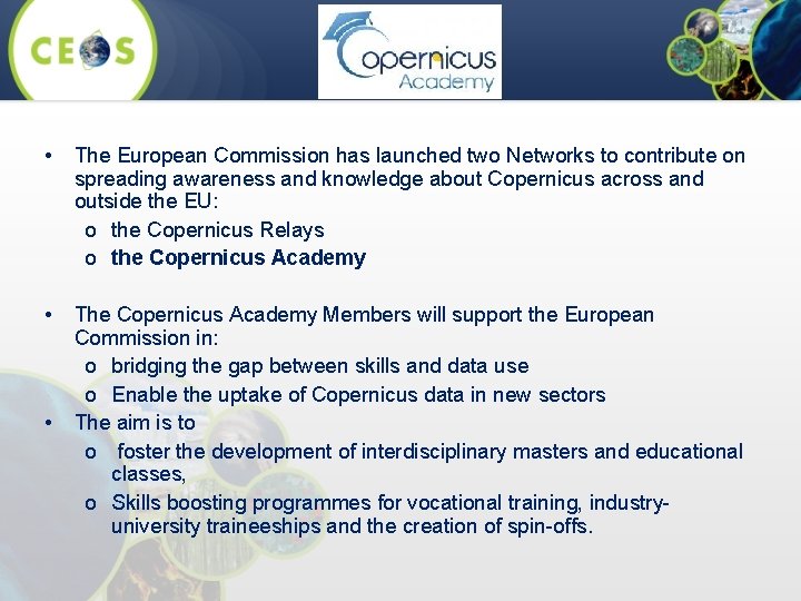  • The European Commission has launched two Networks to contribute on spreading awareness