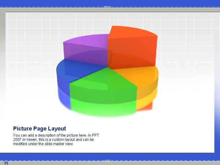 Picture Page Layout You can add a description of the picture here. In PPT