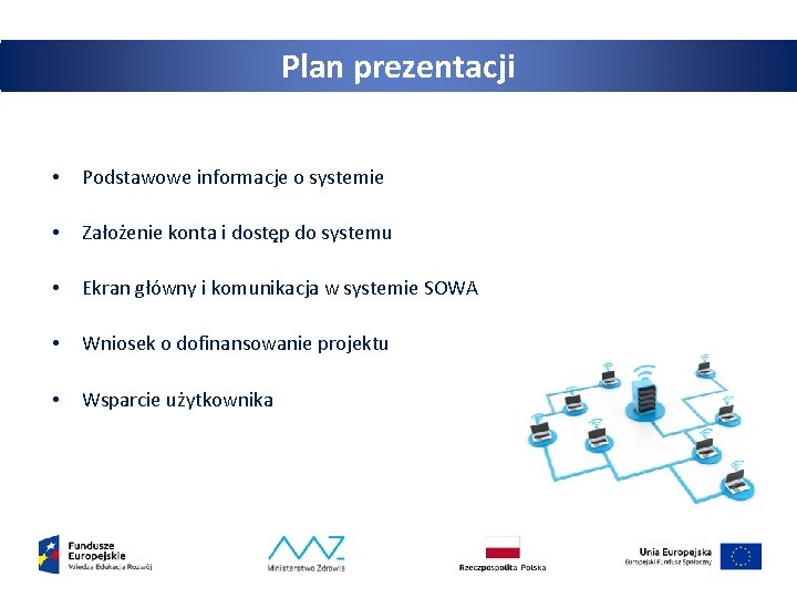 Plan prezentacji • Podstawowe informacje o systemie • Założenie konta i dostęp do systemu