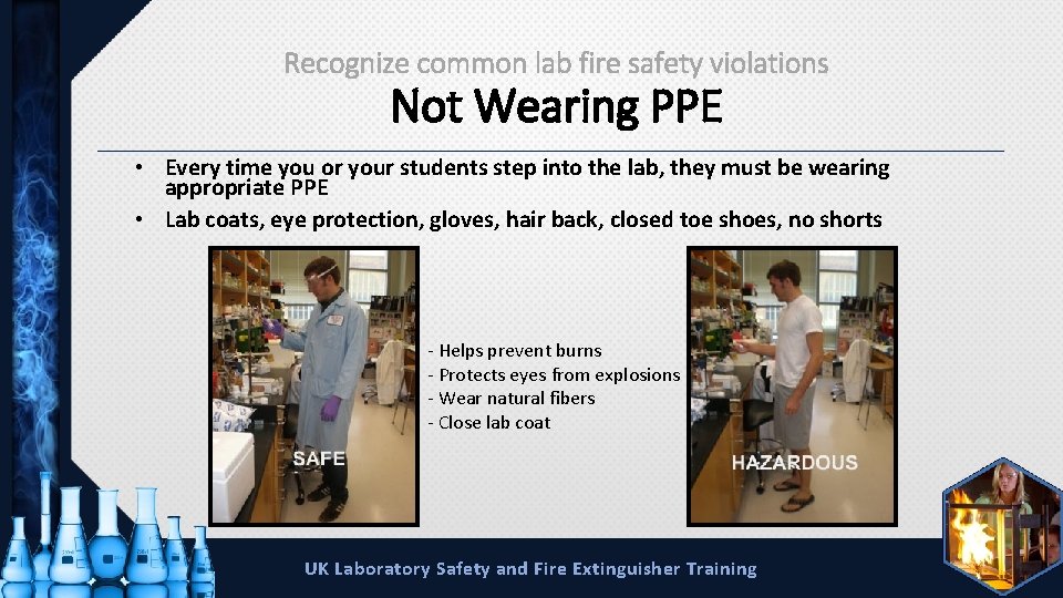 Laboratory Safety Presented by Max Brown Modified from
