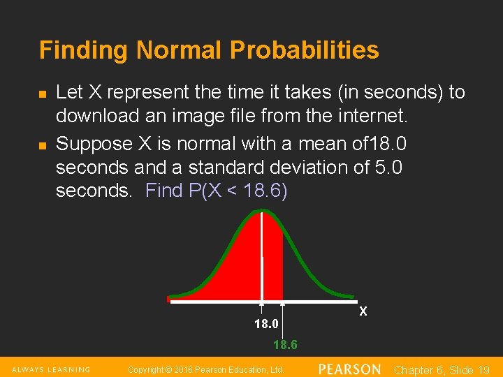 Finding Normal Probabilities n n Let X represent the time it takes (in seconds) Finding Normal Probabilities n n Let X represent the time it takes (in seconds)