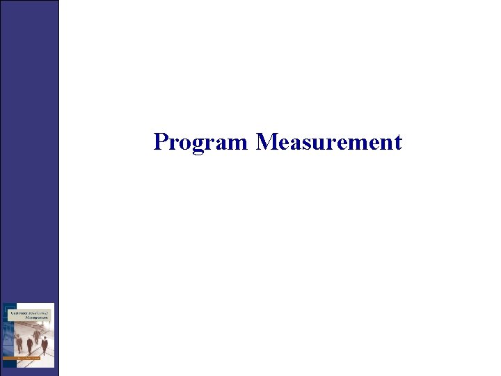 Program Measurement 