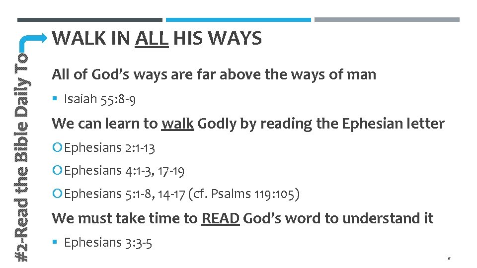 5 REASONS TO READ YOUR BIBLE DAILY DEUTERONOMY