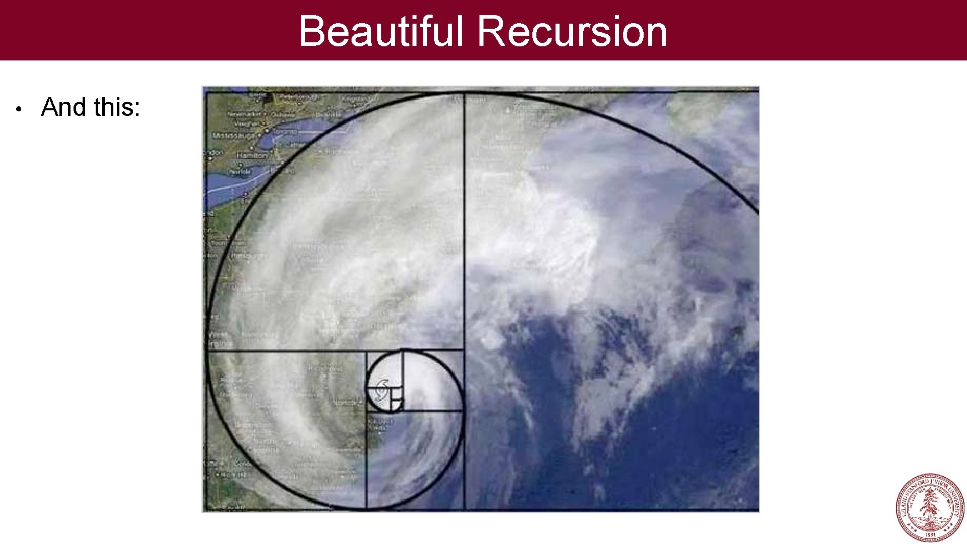 Beautiful Recursion • And this: 