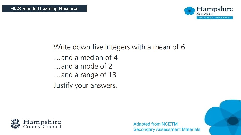 HIAS Blended Learning Resource 