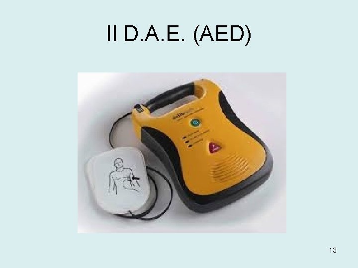 Il D. A. E. (AED) 13 