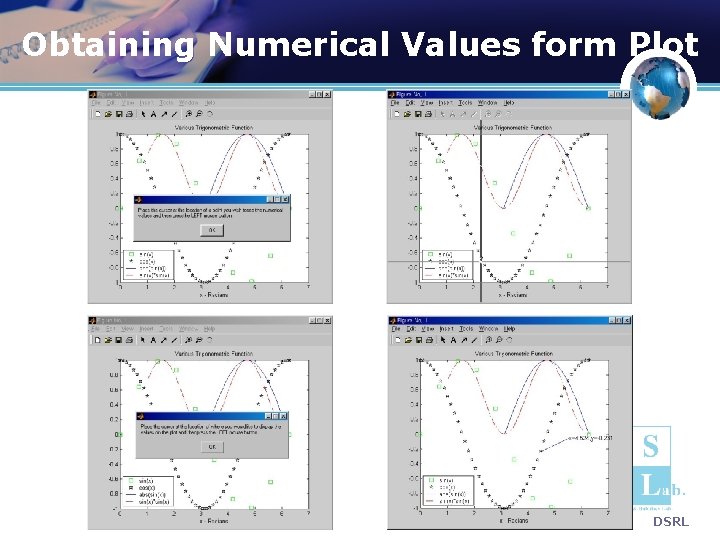 Obtaining Numerical Values form Plot DSRL 