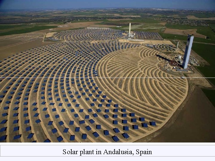 Solar plant in Andalusia, Spain 