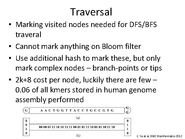 Traversal • Marking visited nodes needed for DFS/BFS traveral • Cannot mark anything on