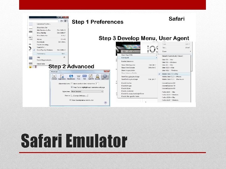 Safari Emulator 