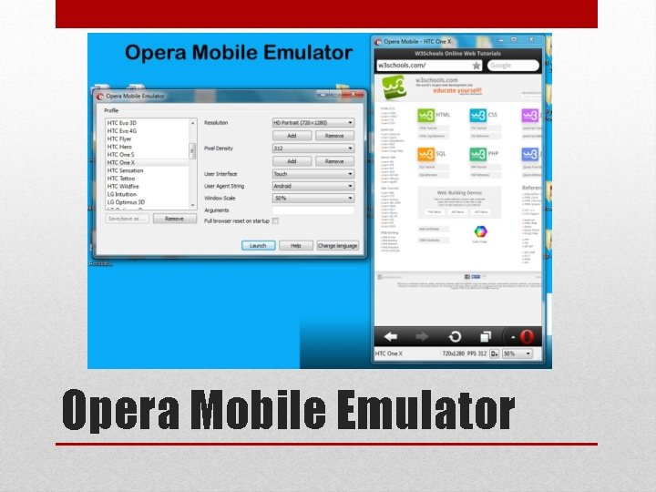 Opera Mobile Emulator 