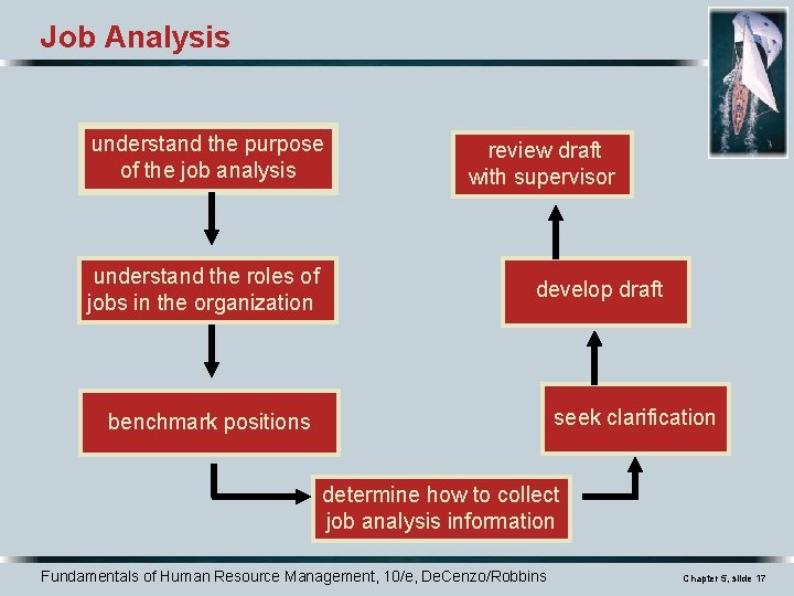 Job Analysis understand the purpose of the job analysis understand the roles of jobs