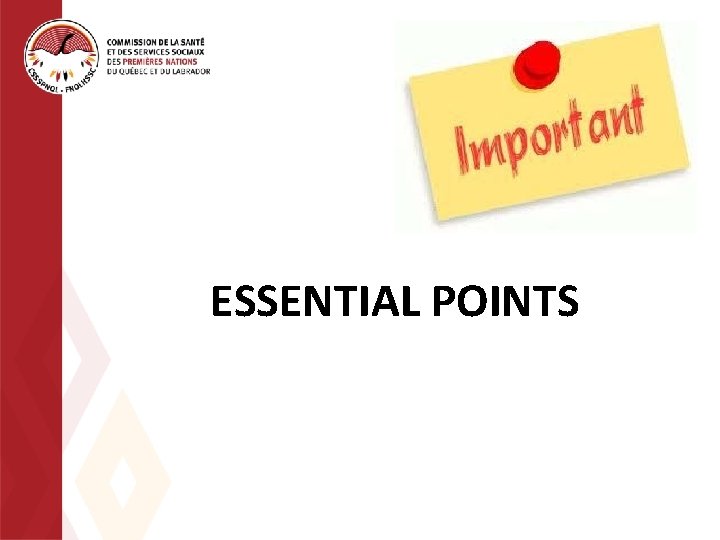 ESSENTIAL POINTS 