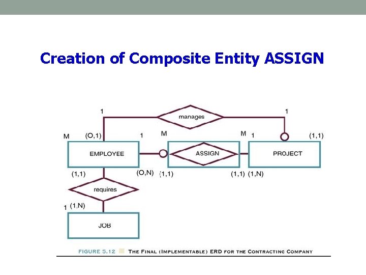 Creation of Composite Entity ASSIGN Creation of Composite Entity ASSIGN